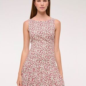 Abercrombie & Fitch Red and White Strawberry 🍓 Mini dress